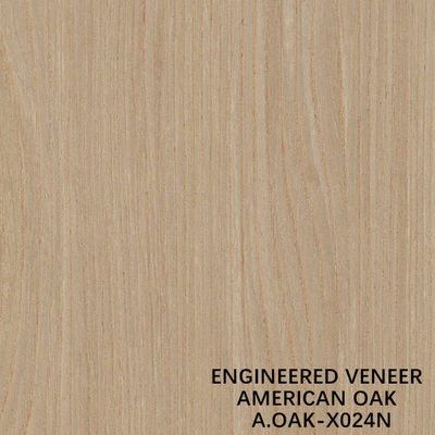 Mô phỏng Tấm ván ép gỗ tự nhiên OAK X024N màu trắng của Mỹ cho cửa và Windows ISO