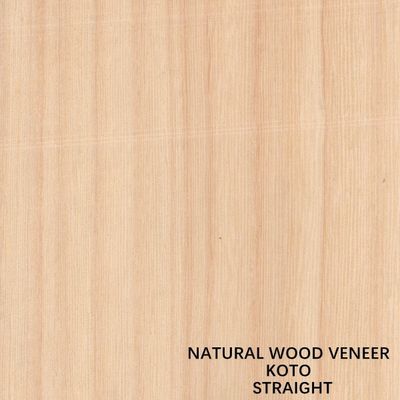 Châu Phi Veneer gỗ Koto tự nhiên Khu phố cắt hạt thẳng Chất lượng tốt cho quá trình nhuộm có thể được tùy chỉnh