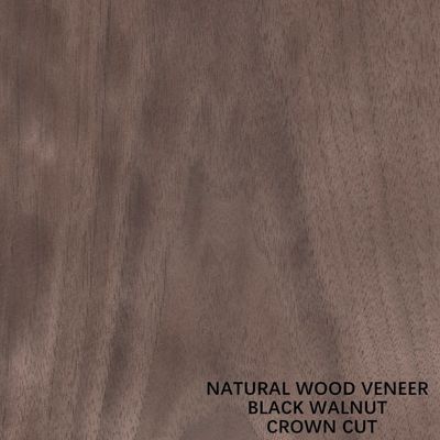 Trung Quốc Gỗ óc chó tự nhiên của Mỹ Veneer Flat Cut Crown Cut Grain cho đồ nội thất cao cấp Làm Fsc Các nhà sản xuất