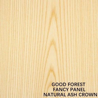 Đối mặt với gỗ tự nhiên Ash Crown Veneer E0/E1 Fancy Plywood / Mdf / Chipboard