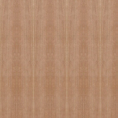 Gỗ sồi đỏ tự nhiên Veneer Fancy Mdf / Ván dăm thẳng cho các tấm tủ Chiều dài 2440/2745/3050mm