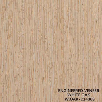 Dầu gỗ hạt thẳng Veneer White Oak 1430S Cho cửa 0.15-0.6mm
