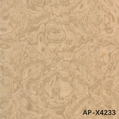 Ash Sapele Pommele Thiết kế gỗ veneer kích thước tiêu chuẩn 2500 * 640mm