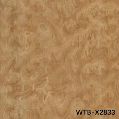 Gỗ tái tạo veneer Walnut Burl WTB-X2833 Độ dày 0,45mm Tùy chỉnh cho trang trí khách sạn