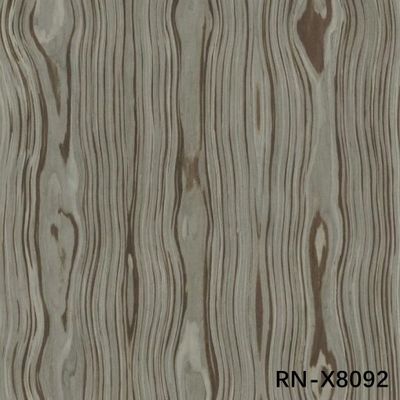 0.50mm Độ dày gỗ nhân tạo veneer của Roman cho ba bông hoa cùng một hướng cho mặt tủ