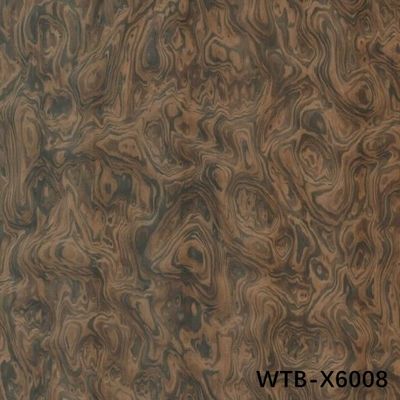 Tái tạo veneer gỗ 2850mm kích thước kéo dài của gỗ Burl cho cửa nội thất WTB-X6008