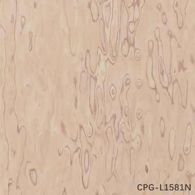 Thiết kế mới tùy chỉnh Thiết kế gỗ veneer Cypress Burl CPG-L1581N Chiều dài 2500-3100mm Fancy bảng bảng