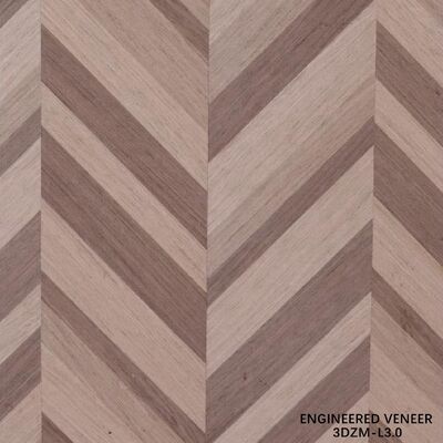 Veneer Kỹ thuật 3D - Thân thiện với môi trường, Formaldehyde thấp 2500*640mm cho Trang trí Nội thất 3DZM-L3.0