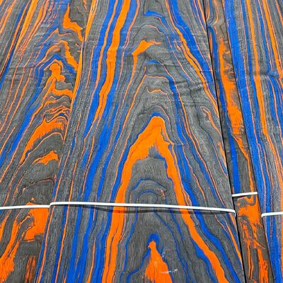 Veneer Gỗ Thân Thiện Với Môi Trường Nhuộm Màu Thực Vật Tự Nhiên, Veneer Gỗ Cầu Vồng Đa Sắc Trang Trí Cho Tấm Nội Thất, Ốp Tường & Chế Tác Tủ